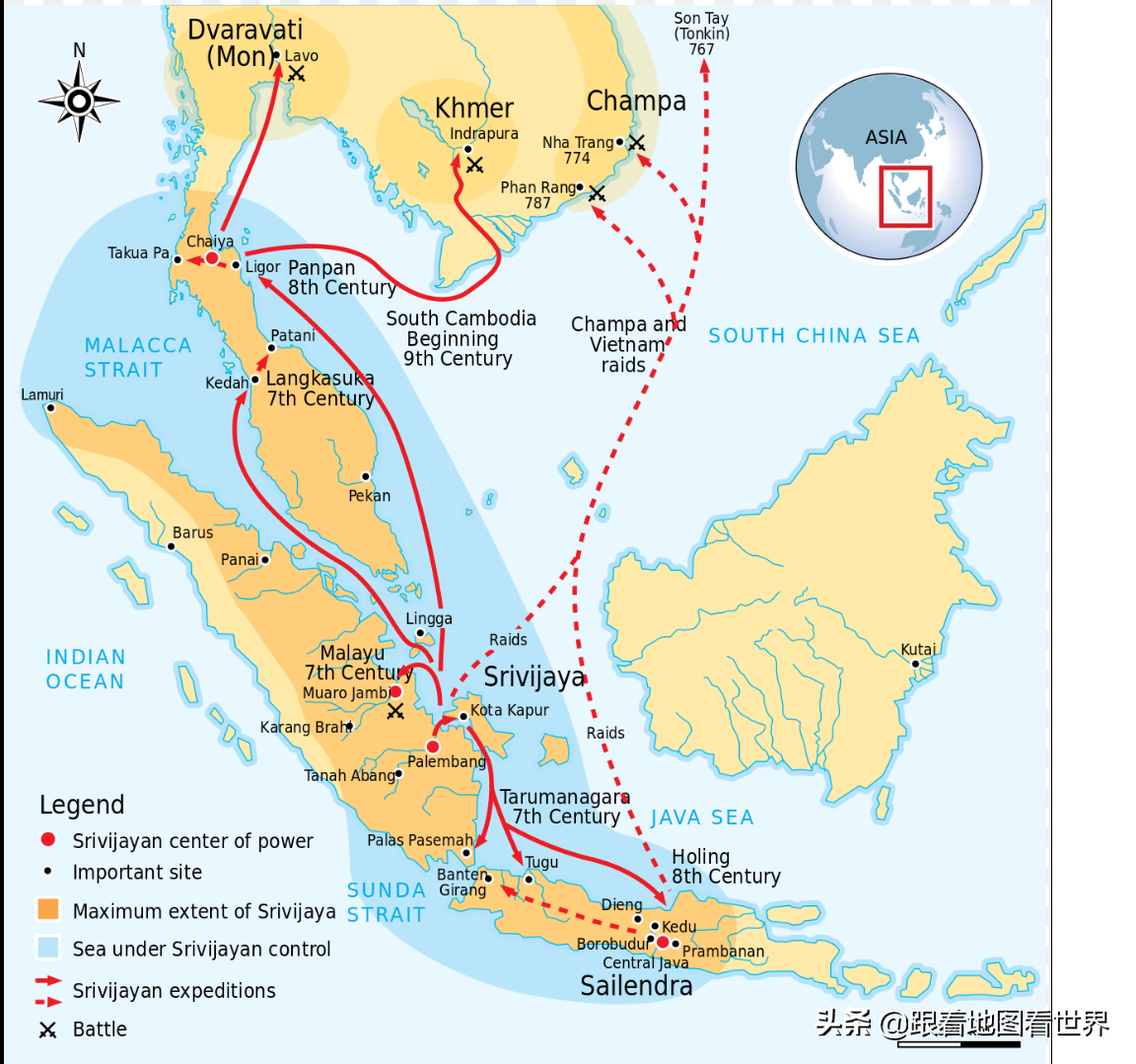 西亚地图（印度尼西亚和马来西亚的“海峡两岸”）-第14张图片