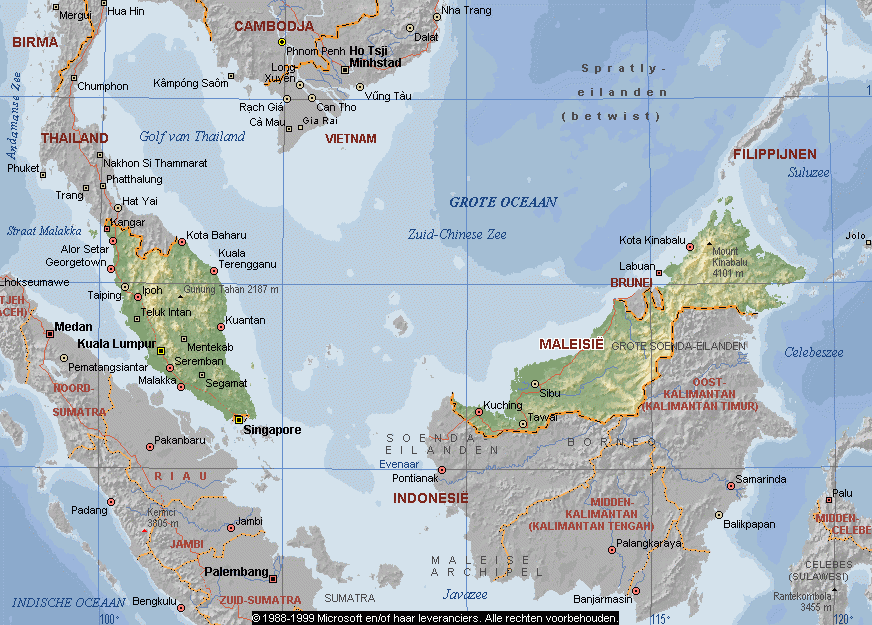 西亚地图（印度尼西亚和马来西亚的“海峡两岸”）-第18张图片