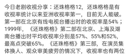 还珠格格收视率（还珠格格收视率破百分之六十）-第4张图片