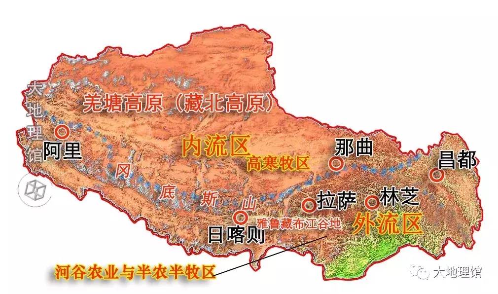 山脉地图（一张地图，看中国的主要山脉分布）-第6张图片
