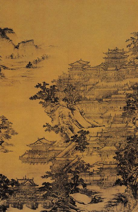 元代山水画（元代山水画赏析）-第3张图片