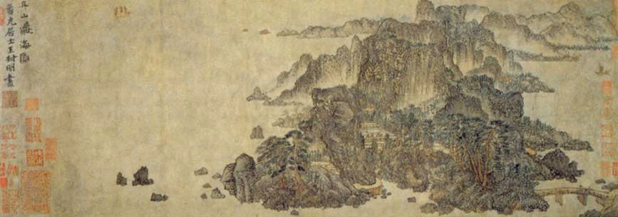 元代山水画（元代山水画赏析）-第13张图片