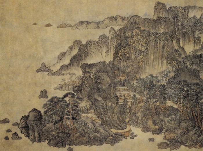 元代山水画（元代山水画赏析）-第14张图片