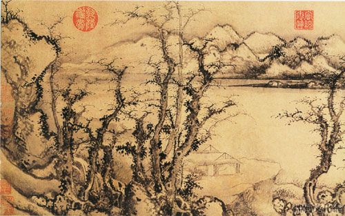 元代山水画（元代山水画赏析）-第21张图片