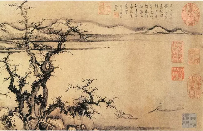 元代山水画（元代山水画赏析）-第22张图片