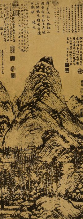 元代山水画（元代山水画赏析）-第25张图片