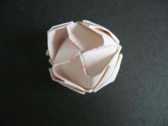 越狱纸玫瑰折法（纸玫瑰花的折法）-第53张图片