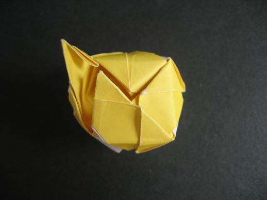越狱纸玫瑰折法（纸玫瑰花的折法）-第50张图片