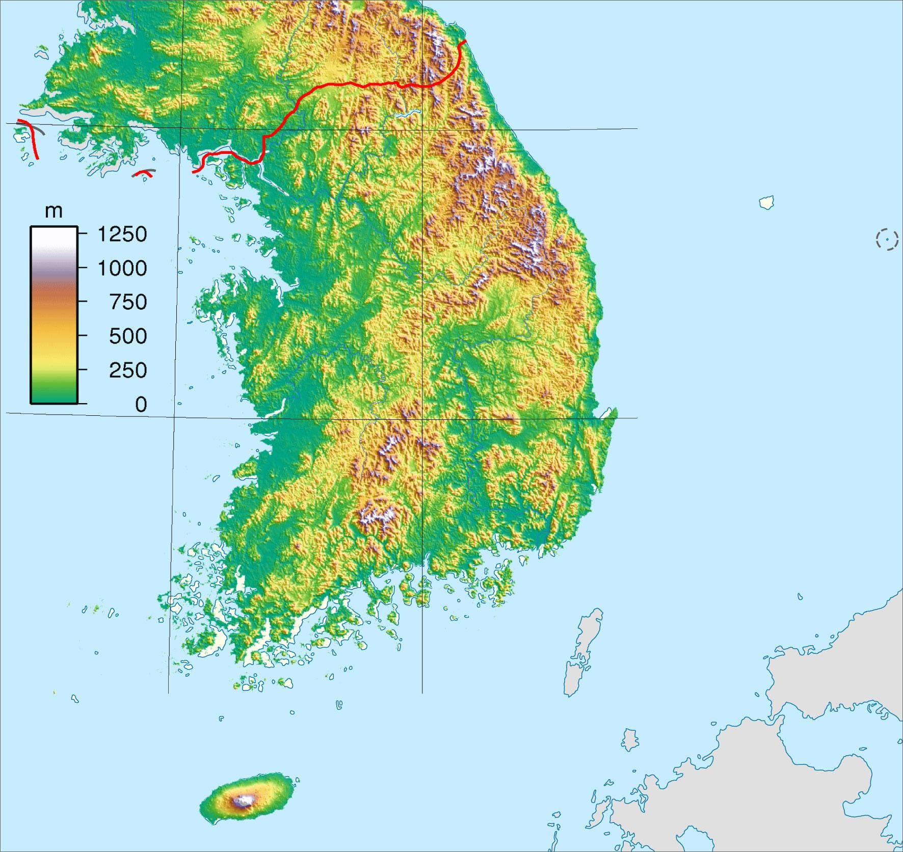 韩国国土面积（人口为江苏省65%，经济呢？）-第1张图片