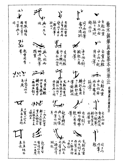 钢笔字帖免费下载（中国第一本钢笔字帖）-第16张图片