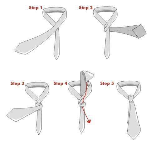 领带怎么打（七种常见的领带的打法图解）-第1张图片