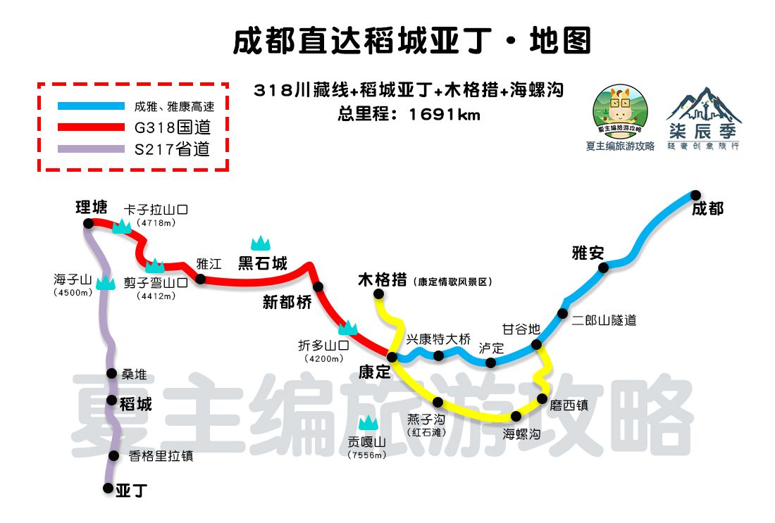 稻城亚丁自驾游（稻城亚丁自驾攻略详解）-第2张图片