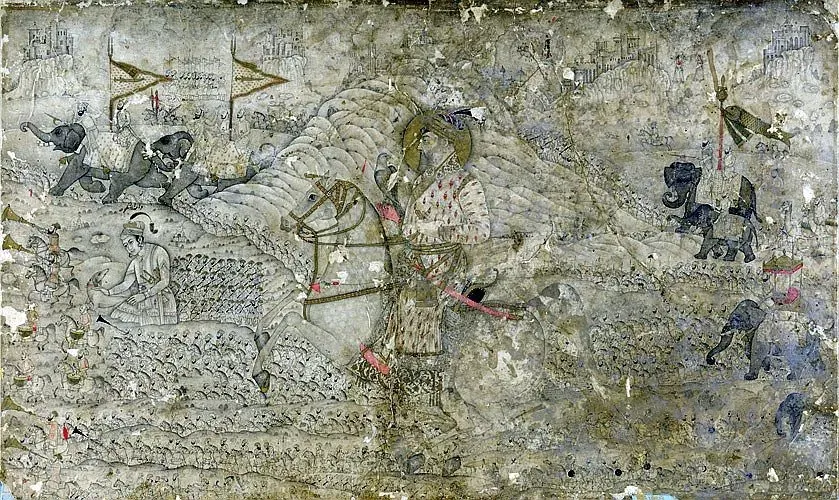 佐勒菲卡尔（佐勒菲卡尔剑与历史悠久的伊斯兰武德符号）-第9张图片