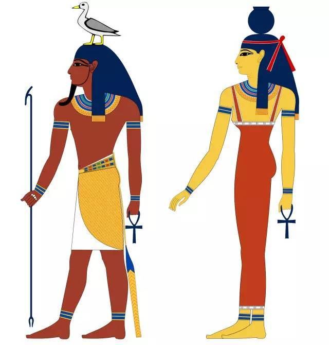 古埃及神话人物（古代埃及九柱神）-第6张图片