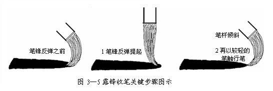 毛笔书法教程（毛笔楷书入门教程）-第14张图片