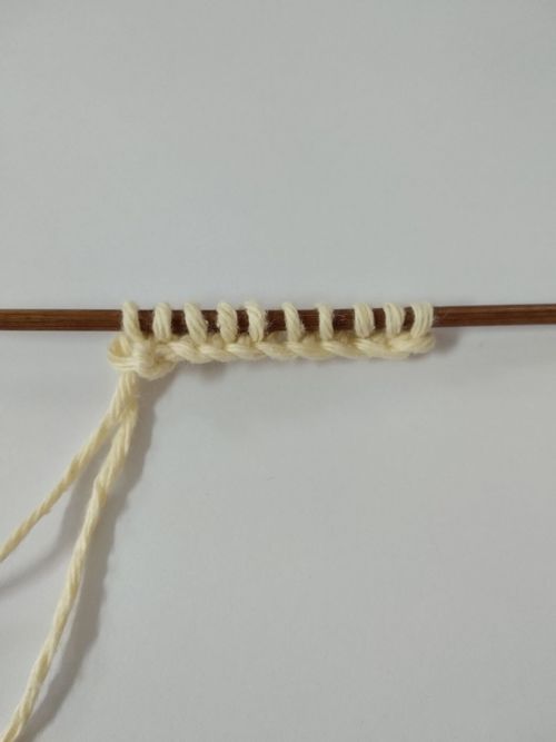 毛线围巾的系法图解(手工编织围巾教程)-第6张图片