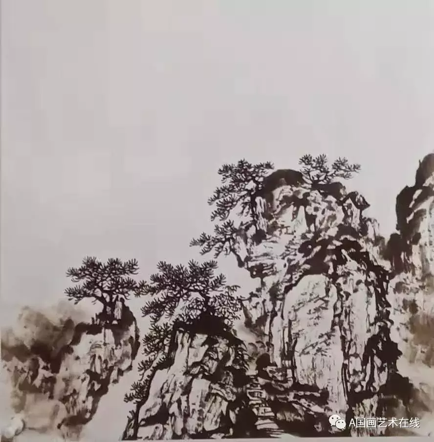 国画山水技法（山水的几种画法）-第9张图片