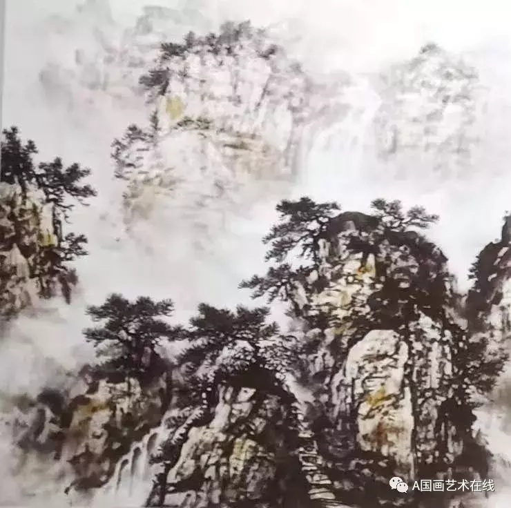 国画山水技法（山水的几种画法）-第11张图片