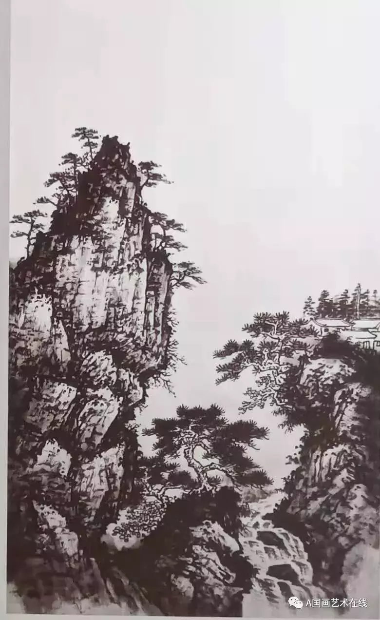 国画山水技法（山水的几种画法）-第16张图片