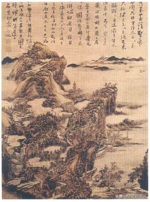 清初四画僧（清代四大画僧书画艺术简析）-第25张图片