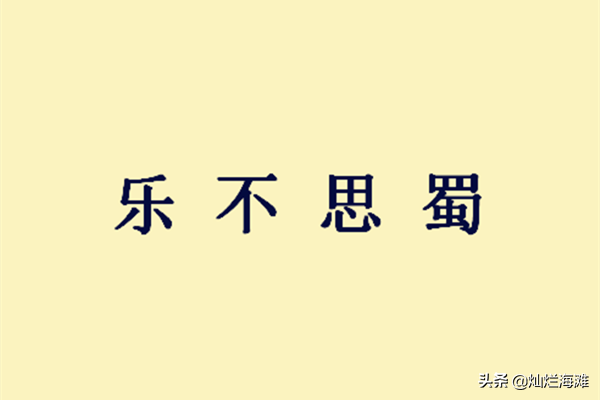 乐不思蜀是什么意思（三国成语故事：乐不思蜀!）-第5张图片