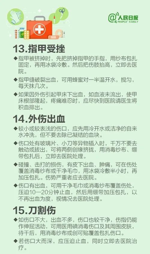 急救知识!(急救常识的意义!)-第5张图片 急救知识!(急救常识的意义!)-第5张图片