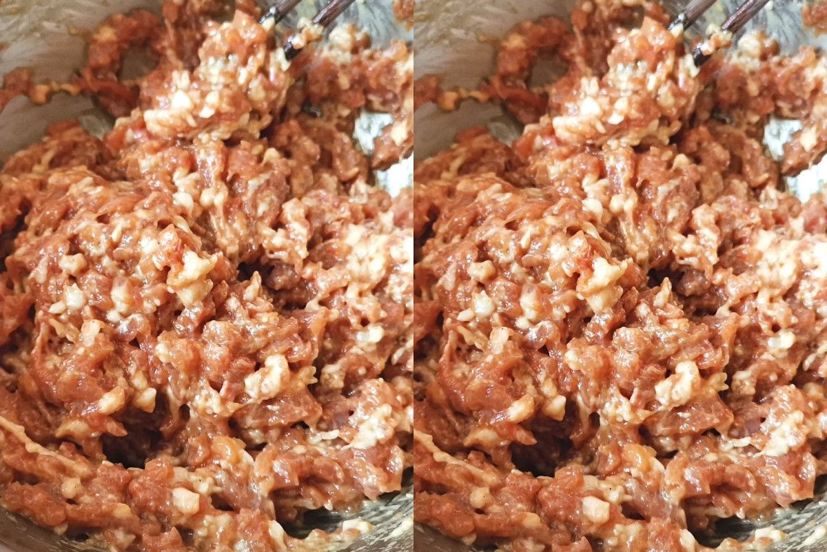 猪肉白菜饺子馅的做法（专业的猪肉白菜馅调法）-第5张图片