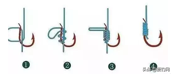 鱼钩的拴法（六种常见鱼钩详细绑法！）-第5张图片