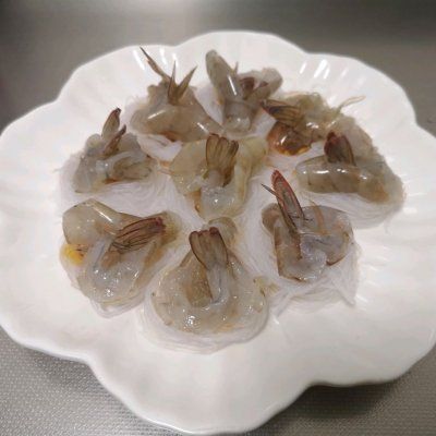 蒜蓉粉丝虾（最爱的蒜蓉粉丝蒸虾来啦！）-第10张图片