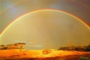为什么雨后天上挂着彩虹（天空为什么有时挂着两道彩虹？）-第5张图片