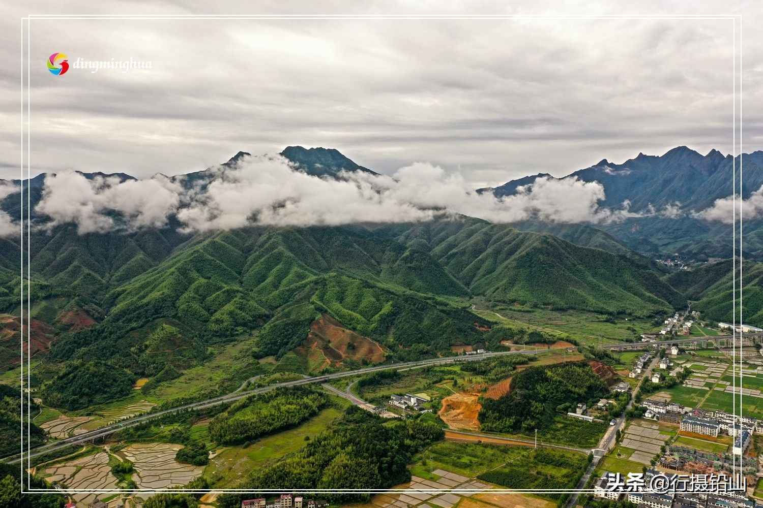 江西武夷山（航拍铅山武夷山：山清水秀集镇美）-第5张图片