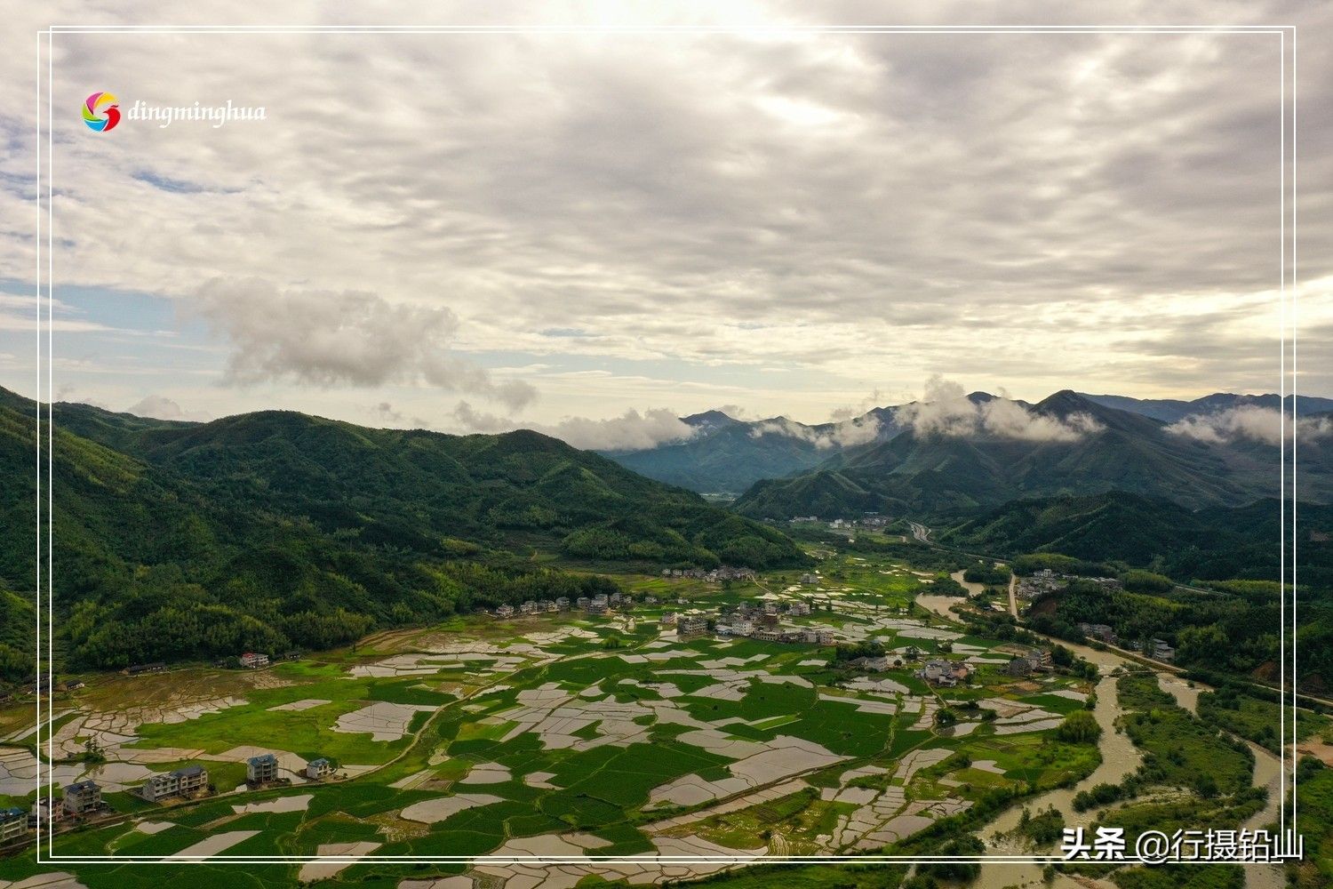 江西武夷山（航拍铅山武夷山：山清水秀集镇美）-第8张图片