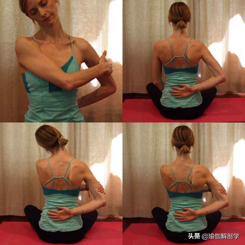 瑜伽体式（最适合初学者练习的9个瑜伽开肩动作）-第8张图片