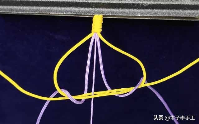 手链编织方法（夏日清新小雏菊手链编织教程）-第6张图片