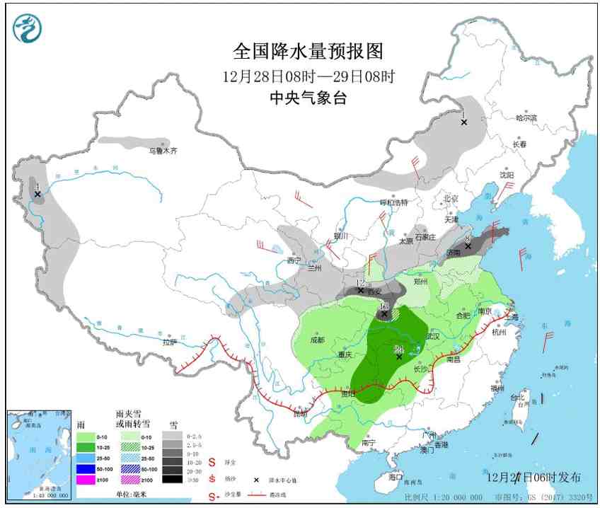 跨年寒潮将速冻全国（我们将面对怎样的冷雪最南下到哪）-第4张图片