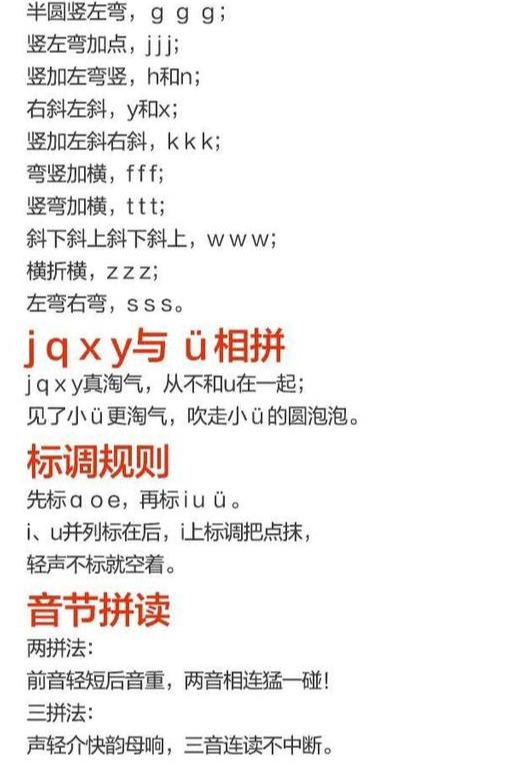 家长拼音不太懂怎么教小孩拼音-第4张图片 家长拼音不太懂怎么教小孩拼音-第4张图片