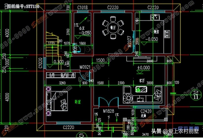 十五万能盖两层楼吗（15万农村自建别墅二层效果图）-第7张图片