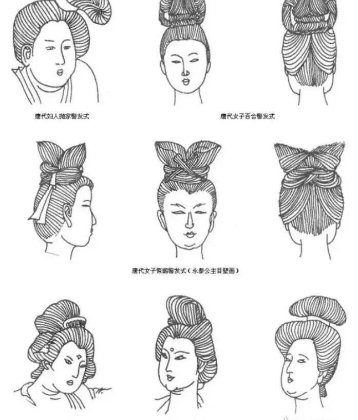 未出阁古代少女的发型（古代未出阁女子发髻）-第11张图片
