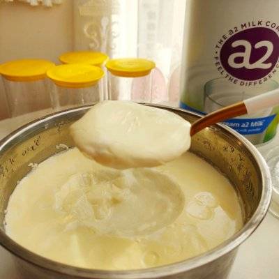 自制酸牛奶（自制超厚奶皮酸奶）-第10张图片