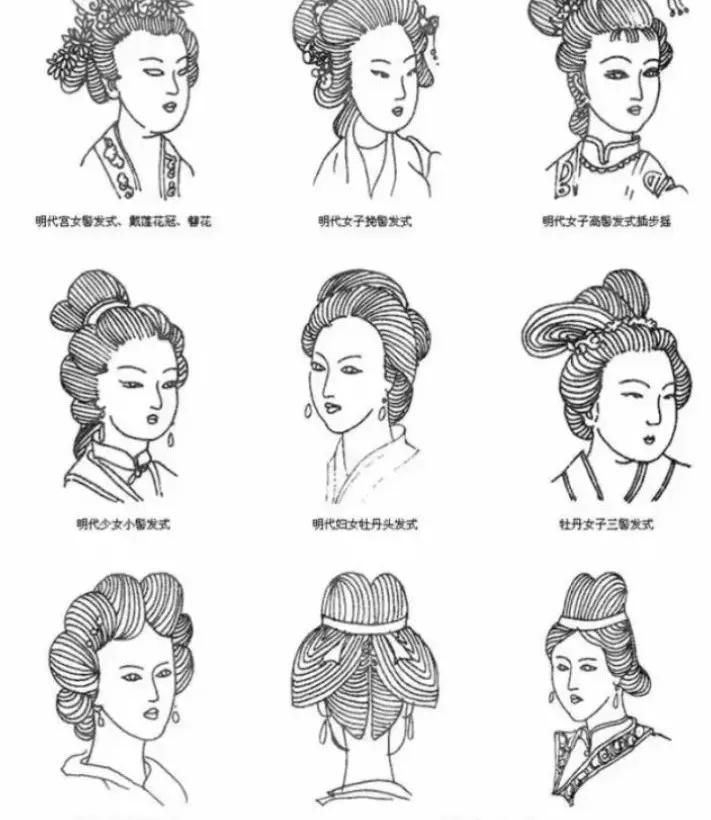 未出阁古代少女的发型（古代未出阁女子发髻）-第15张图片