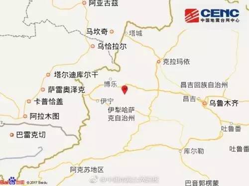 新疆发生6.6级地震(四川阿坝州马尔康市发生3.8级地震)-第1张图片