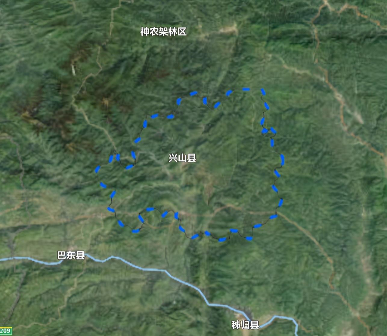 兴山县属于哪个市管辖区域范围（宜昌兴山县地理位置及气候）-第2张图片
