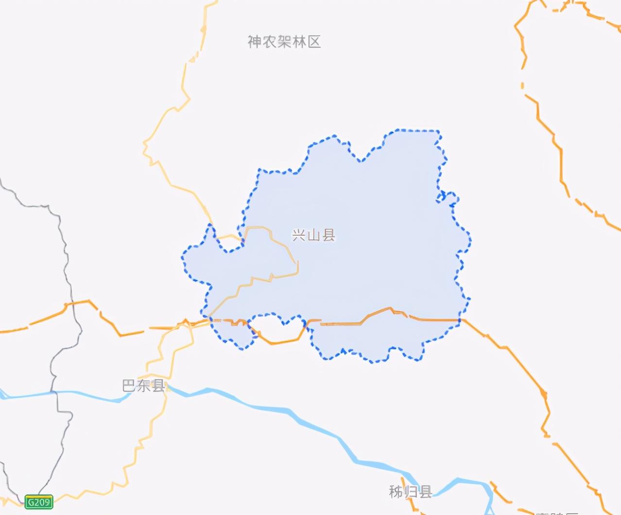 兴山县属于哪个市管辖区域范围（宜昌兴山县地理位置及气候）-第4张图片