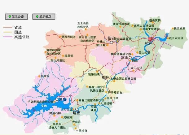 杭州地理位置（杭州为什么能成为浙江省的第一强城市）-第2张图片
