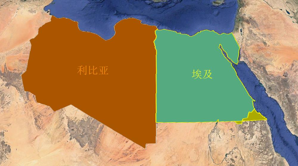 埃及地理位置及地形特点（世界地图上埃及位置和气候特征）-第2张图片