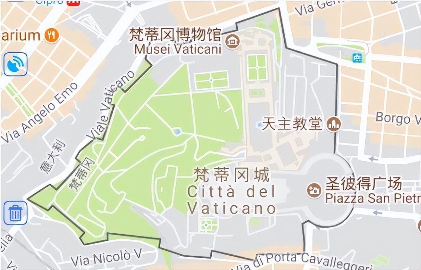 梵蒂冈人口及国土面积（梵蒂冈为什么不跟中国建交）-第2张图片