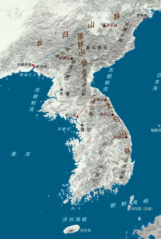 朝鲜与中国哪个省接壤（与朝鲜接壤的中国省份有哪些）-第1张图片