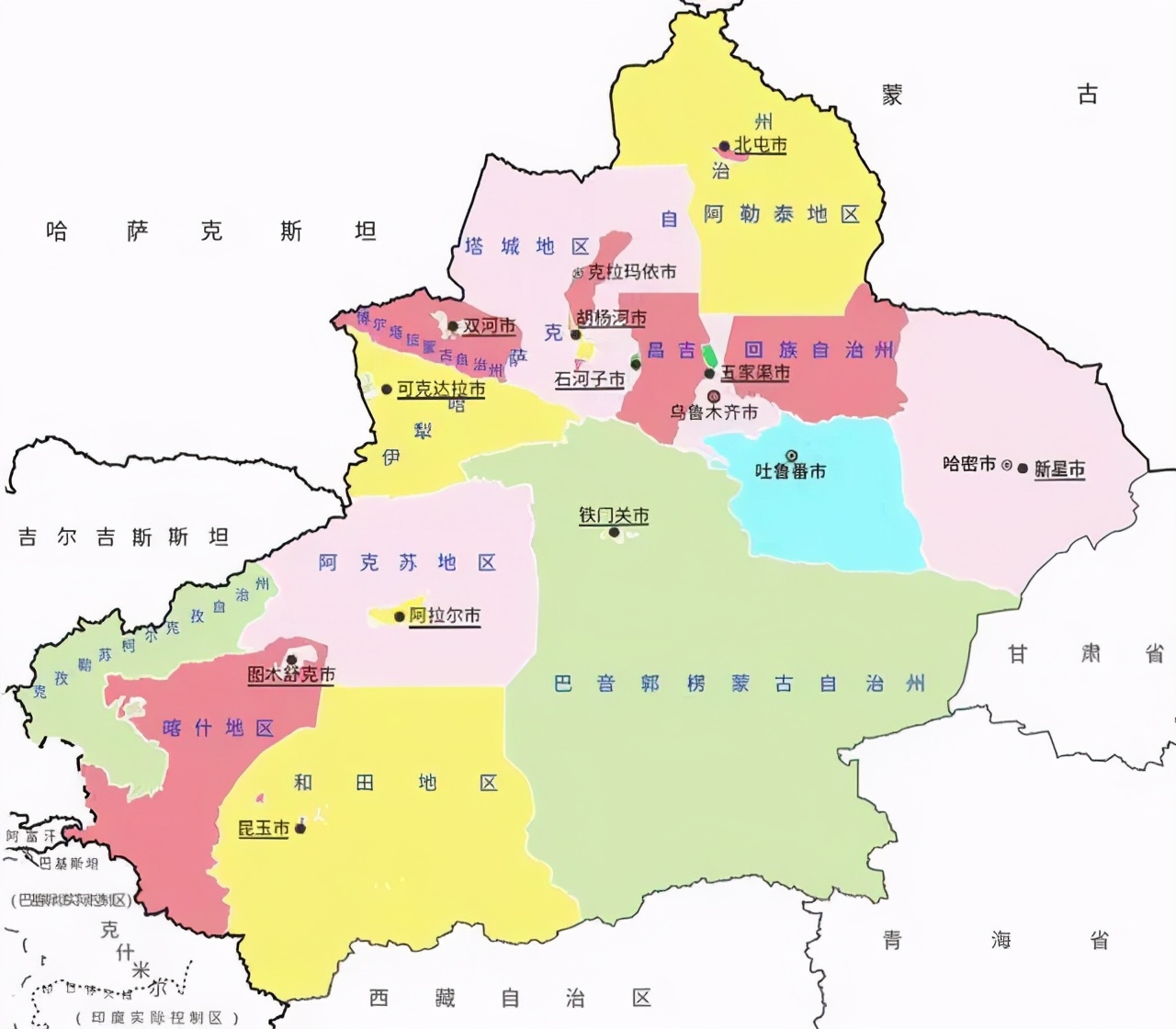 新疆巴州属于哪个地区（新疆巴州所在位置及包括的县市）-第1张图片