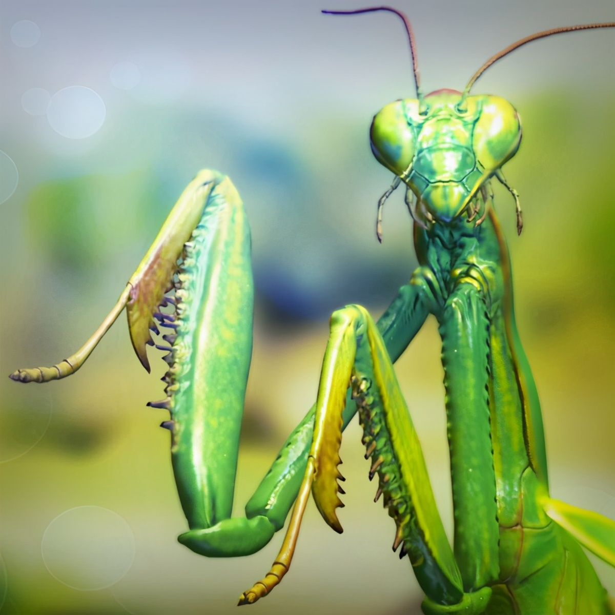 螳螂为什么要吃掉自己的配偶(农村野外树林里，为啥雌螳螂交配时候要吃掉公螳螂)-第5张图片