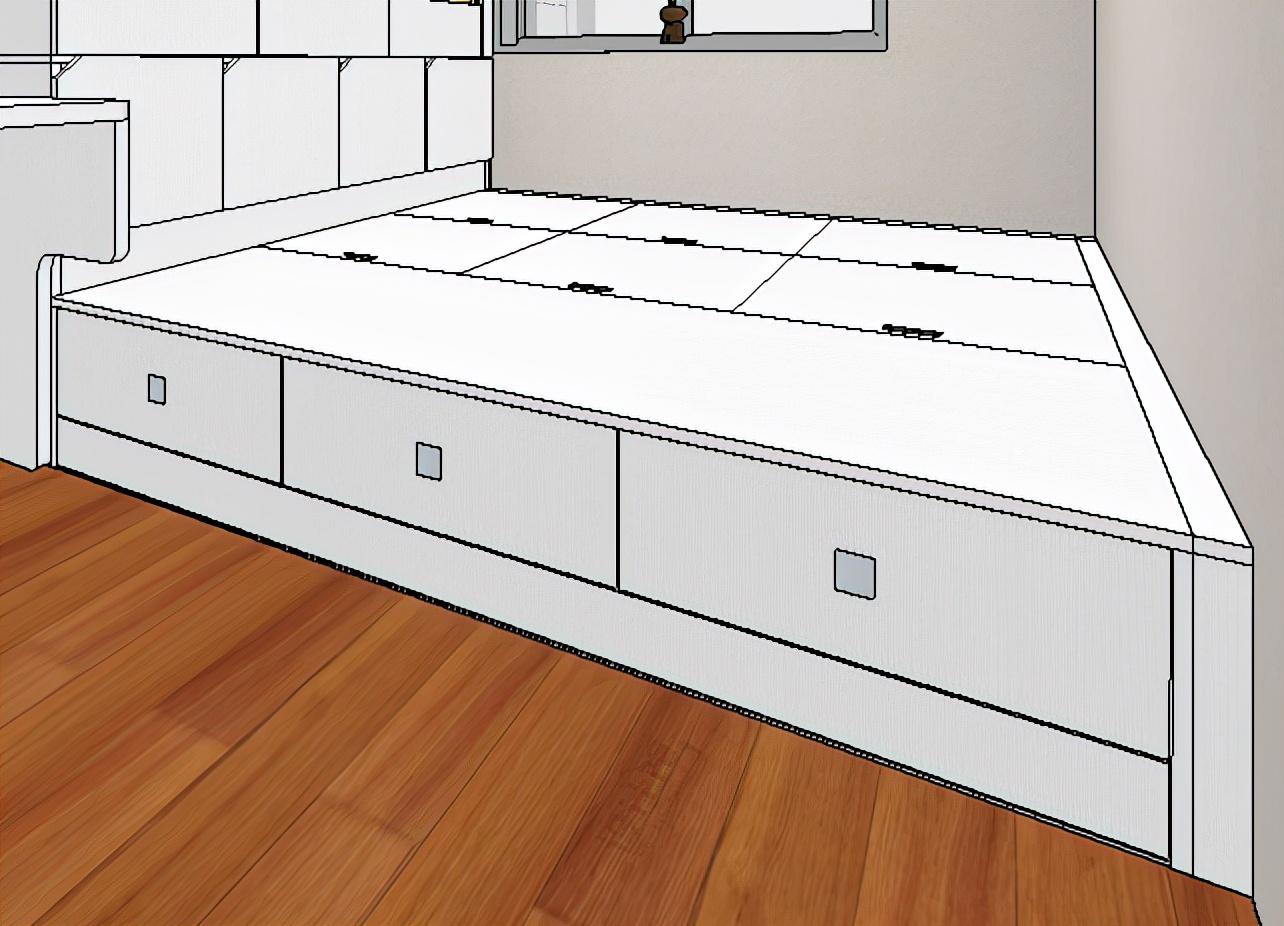 家装柜子投影面积计算方法（全屋定制的柜子怎么算平方）-第7张图片